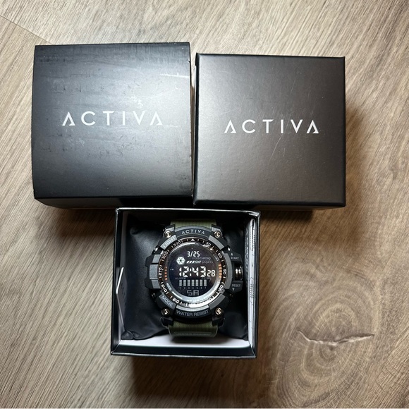 Activa X Invicta Digital Men's Watch - 56mm, Green (ACW8020-003) - Picture 2 of 10